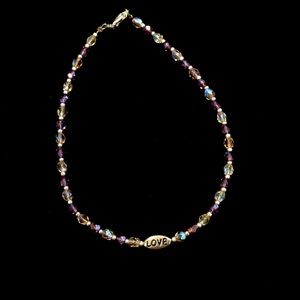 Women’s handmade ankle bracelet